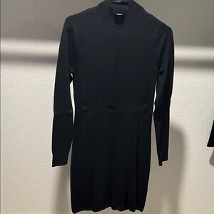 Abercrombie & Fitch Black Long Sleeve Dress